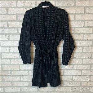 Victorias Secret Tie Print Robe- Size XS/S